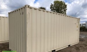 tan 20 ft One Trip shipping container, One Trip sea can, One trip shipping container for sale, One Trip shipping container for sale, One Trip like new shipping container