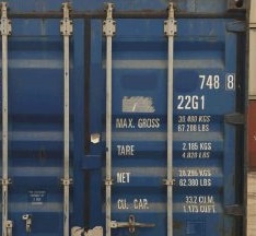 intermodal cargo container doors, shipping container sample photos, cargo worthy shipping container, CWO container, shipping container for sale, used shipping container for sale, sea container for sale, sea can for sale, buy shipping container, used intermodal shipping container, CargoCube Solutions