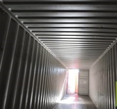 inside of shipping container, shipping container sample photos, cargo worthy shipping container, CWO container, shipping container for sale, used shipping container for sale, sea container for sale, sea can for sale, buy shipping container, used intermodal shipping container, CargoCube Solutions