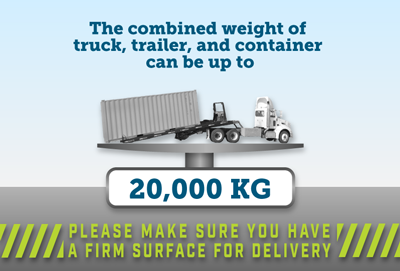 Shipping-Container-Delivery-Trucks-are-Heavy-Firm-Surface-Needed-For-Delivery